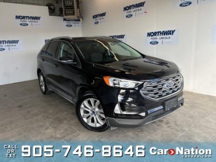 2020 Ford Edge TITANIUM | AWD |LEATHER |TOUCHSCREEN |PWR LIFTGATE (Stk: P10519) in Brantford - Image 1 of 22
