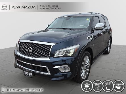 2016 Infiniti QX80 Limited 7 Passenger (Stk: P6916A) in Ajax - Image 1 of 18