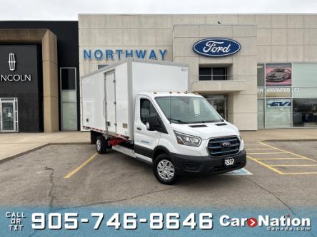 2023 Ford E-Transit Chassis T-350 | ELECTRIC | NAVIGATION | CUBE VAN (Stk: P10299) in Brantford - Image 1 of 18