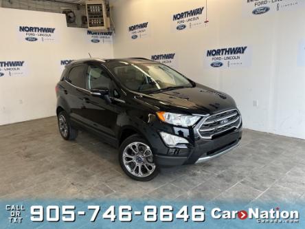 2020 Ford EcoSport TITANIUM | 4X4 | LEATHER | SUNROOF | NAV |ONLY 24K (Stk: P10421) in Brantford - Image 1 of 22