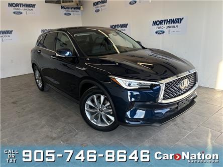 2021 Infiniti QX50 PURE | AWD | LEATHER | TOUCHSCREEN | 1 OWNER (Stk: P10501) in Brantford - Image 1 of 25