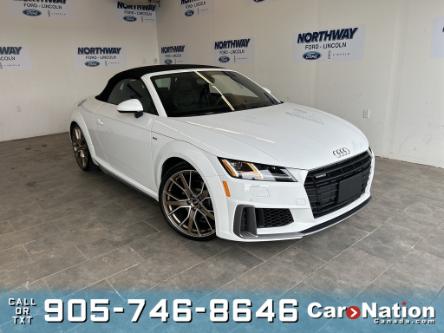 2023 Audi TT S LINE | AWD | CONVERTIBLE | LEATHER | NAVIGATION (Stk: P10580) in Brantford - Image 1 of 25