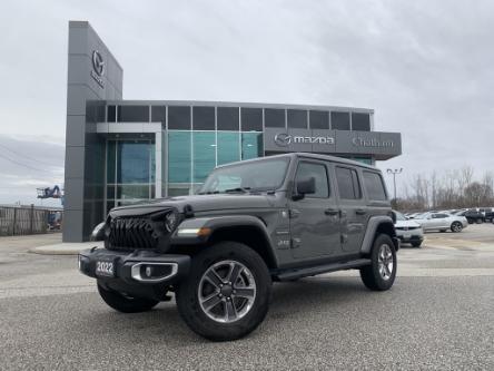 2022 Jeep Wrangler Unlimited Sahara (Stk: NM3900A) in Chatham - Image 1 of 25