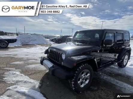 2014 Jeep Wrangler Unlimited Sahara (Stk: 4X59455A) in Red Deer - Image 1 of 11