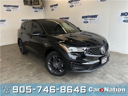 2020 Acura RDX A-SPEC | AWD | LEATHER | PANO ROOF | NAV (Stk: 3LV4872B) in Brantford - Image 1 of 24