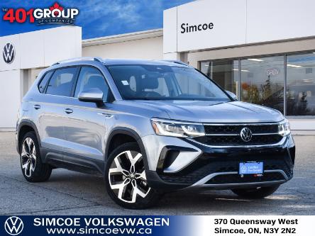 2022 Volkswagen Taos Highline (Stk: 659SVNA) in Simcoe - Image 1 of 29