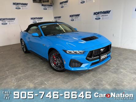 2024 Ford Mustang GT PREMIUM CONVERTIBLE | PERFORMANCE PKG | ACTIVE (Stk: P10686) in Brantford - Image 1 of 24