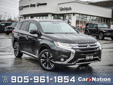 2018 Mitsubishi Outlander PHEV SE S-AWC| LEATHER-TRIMMED SEATS| HEATED SEATS| (Stk: P3755   ) in Burlington - Image 1 of 36