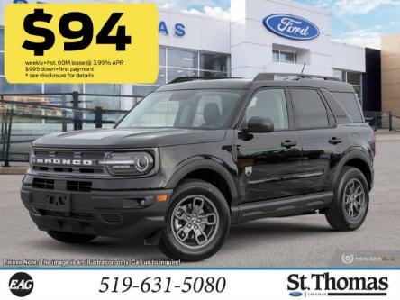 2024 Ford Bronco Sport Big Bend (Stk: S4139) in St. Thomas - Image 1 of 12