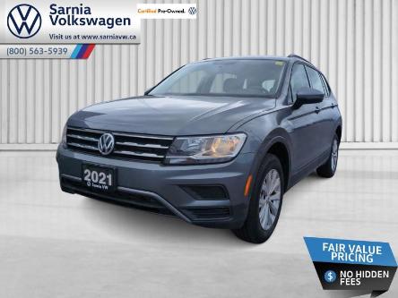 2021 Volkswagen Tiguan Trendline (Stk: VU1405) in Sarnia - Image 1 of 24