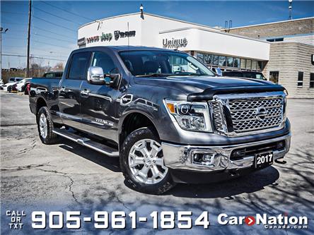 2017 Nissan Titan XD SL 4x4| LEATHER| BLIND SPOT DETECTION| LOCAL TRADE (Stk: PN203A  ) in Burlington - Image 1 of 39