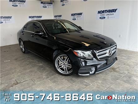 2018 Mercedes-Benz E-Class E400 | AWD | LEATHER | SUNROOF | NAV | AMG WHEELS (Stk: P10617) in Brantford - Image 1 of 23