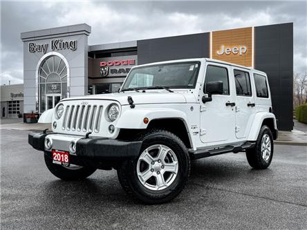 2018 Jeep Wrangler JK Unlimited Sahara (Stk: 237638A) in Hamilton - Image 1 of 21