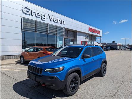 2020 Jeep Cherokee Trailhawk (Stk: 23195A) in Cambridge - Image 1 of 14