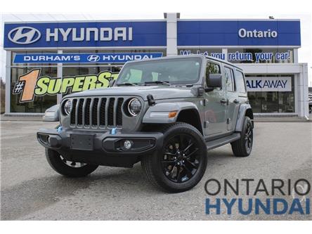 2023 Jeep Wrangler 4xe Sahara 4 Door 4x4| One Owner| Low Mileage (Stk: 608324P) in Whitby - Image 1 of 12