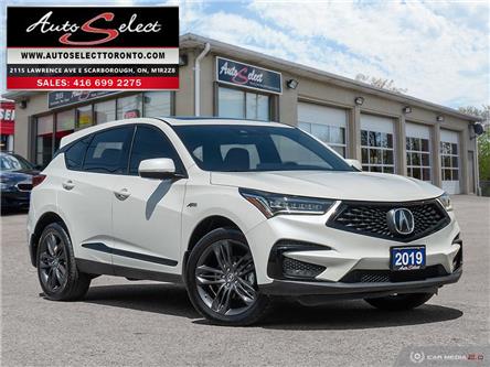 2019 Acura RDX A-Spec (Stk: 1ATPX1) in Scarborough - Image 1 of 30
