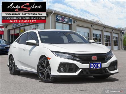 2018 Honda Civic Sport Touring (Stk: 1HTVW1) in Scarborough - Image 1 of 27