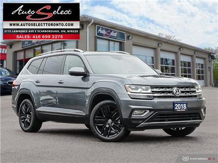 2018 Volkswagen Atlas Highline (Stk: 1VTAL6) in Scarborough - Image 1 of 31