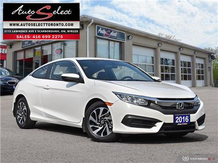 2016 Honda Civic LX (Stk: 1TV1WV2) in Scarborough - Image 1 of 27