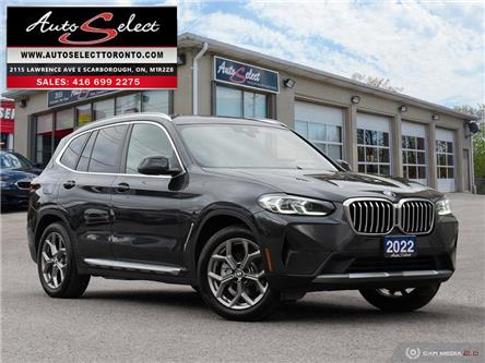 2022 BMW X3 xDrive30i (Stk: 2X3GT12) in Scarborough - Image 1 of 30