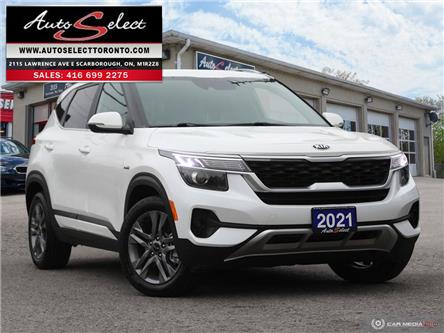 2021 Kia Seltos EX (Stk: 2T12KLX) in Scarborough - Image 1 of 28