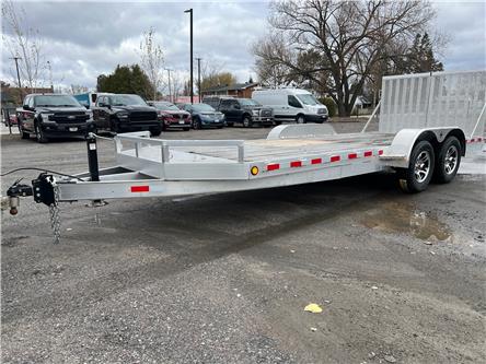 2024 Custom 18 Foot Equipment Hauler 18 Foot Equipment Hauler With Ramps! (Stk: 104001) in NORTH BAY - Image 1 of 10