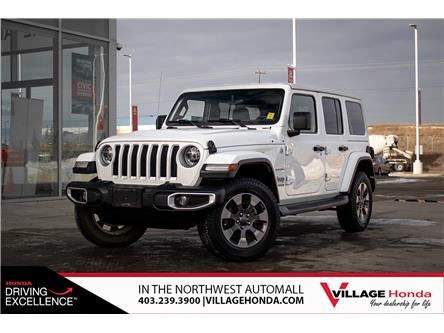 2019 Jeep Wrangler Unlimited Sahara (Stk: TQ0550A) in Calgary - Image 1 of 34