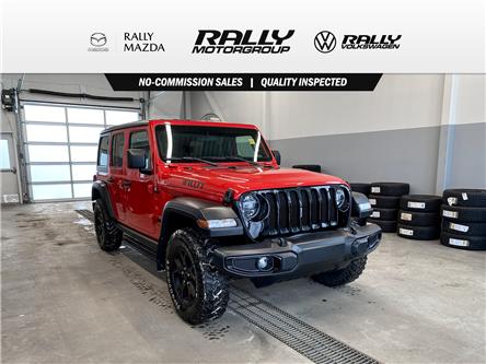 2021 Jeep Wrangler Unlimited Sport (Stk: V2927) in Prince Albert - Image 1 of 13