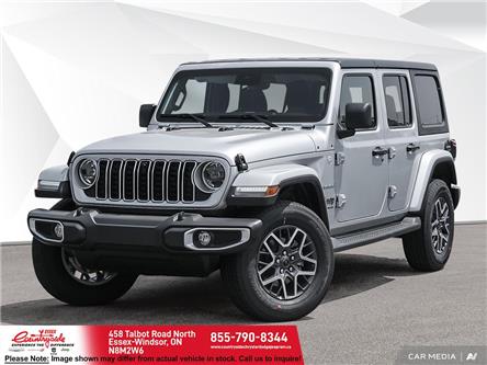 2024 Jeep Wrangler Sahara (Stk: 24045) in Essex-Windsor - Image 1 of 24