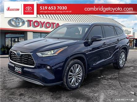 2022 Toyota Highlander Hybrid Limited (Stk: P0064042) in Cambridge - Image 1 of 25