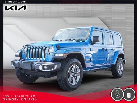 2023 Jeep Wrangler 4 Door SAHARA | High Altitude 4 Door 4x4 | FREEDOM TOP (Stk: U2951) in Grimsby - Image 1 of 17