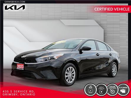 2023 Kia Forte LX IVT | VERY LOW LM | HEATED SEATS | CAR PLAY (Stk: U2989) in Grimsby - Image 1 of 18