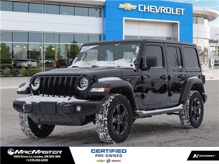 2022 Jeep Wrangler Unlimited Sahara (Stk: 241034A) in London - Image 1 of 30