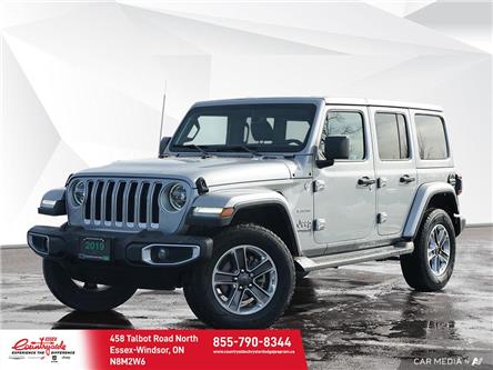 2019 Jeep Wrangler Unlimited Sahara (Stk: 62341) in Essex-Windsor - Image 1 of 31