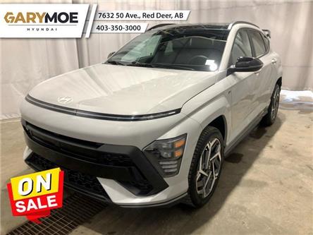 2024 Hyundai Kona 1.6T N Line (Stk: 4IQ2392A) in Red Deer - Image 1 of 26