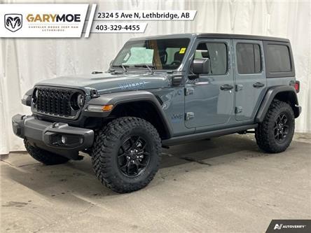 2025 Jeep Wrangler 4xe Sport S (Stk: 25-3394) in Lethbridge - Image 1 of 10