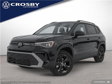 2025 Volkswagen Taos Comfortline Black Edition (Stk: 111324OE9354633) in Kitchener - Image 1 of 24