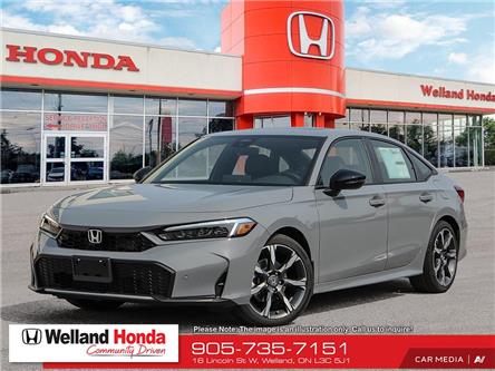 2025 Honda Civic Hybrid Sport Touring (Stk: WN25326) in Welland - Image 1 of 25