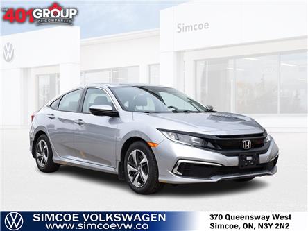 2021 Honda Civic LX (Stk: 832SVU) in Simcoe - Image 1 of 21