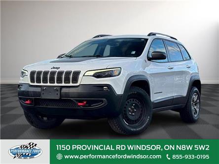 2020 Jeep Cherokee Trailhawk (Stk: TR58844) in Windsor - Image 1 of 28