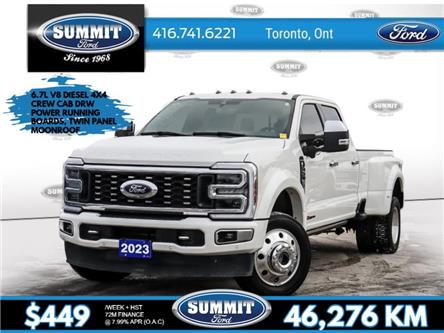 2023 Ford F-450 Platinum (Stk: 25F4039A) in Toronto - Image 1 of 28