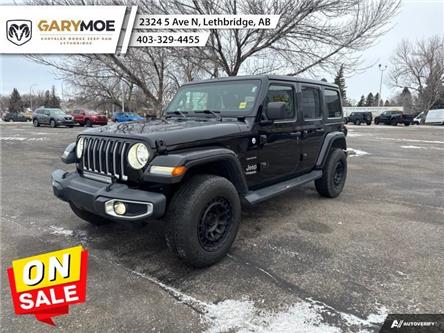 2020 Jeep Wrangler Unlimited Sahara (Stk: LC0383) in Lethbridge - Image 1 of 18