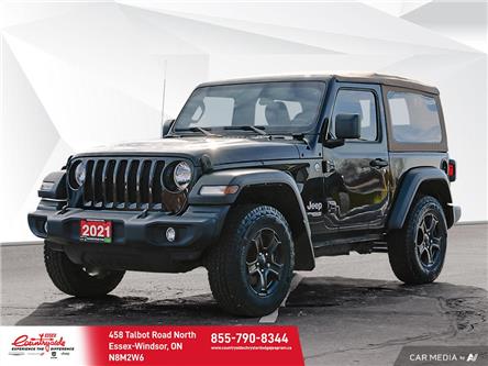 2021 Jeep Wrangler Sport (Stk: 62363) in Essex-Windsor - Image 1 of 30
