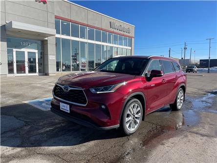 2021 Toyota Highlander Hybrid Limited (Stk: 555214A) in Woodstock - Image 1 of 13