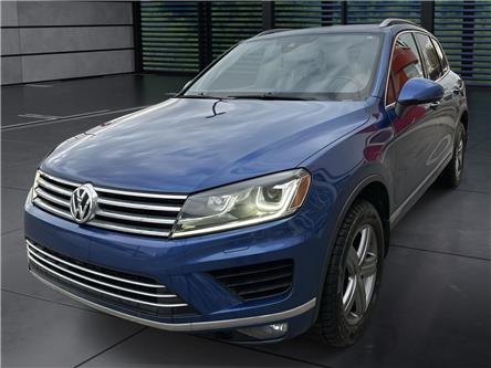 2017 Volkswagen Touareg 3.6L Wolfsburg Edition (Stk: U23270A) in Okotoks - Image 1 of 26