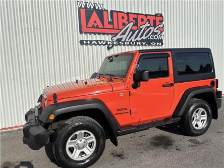 2015 Jeep Wrangler Sport (Stk: 2637) in Hawkesbury - Image 1 of 14