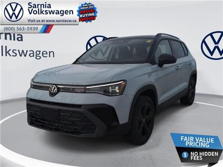2025 Volkswagen Taos Comfortline Black Edition (Stk: V2590) in Sarnia - Image 1 of 25