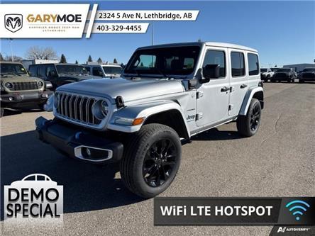 2024 Jeep Wrangler 4xe Sahara (Stk: 3587) in Lethbridge - Image 1 of 13