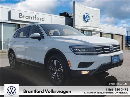 2021 Volkswagen Tiguan Highline (Stk: P09155) in Brantford - Image 1 of 26