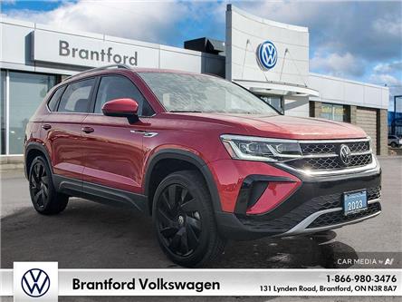 2023 Volkswagen Taos Highline (Stk: P68665) in Brantford - Image 1 of 26
